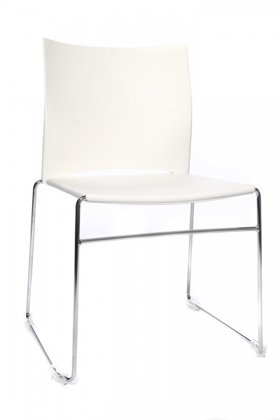 Topstar Besucherstuhl W-Chair Kunststoff creme