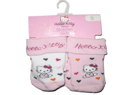 EBI BABY HELLO KITTY Erstlingssöckchen 2er pack