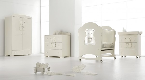 ERBESI Kinderzimmer Set Tiffany creme