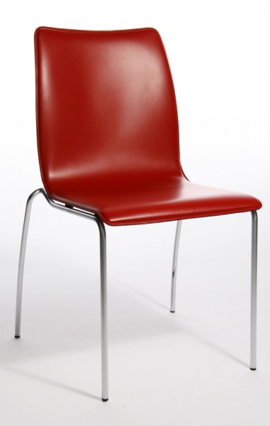 Topstar Besucherstuhl I-Chair Leder rot