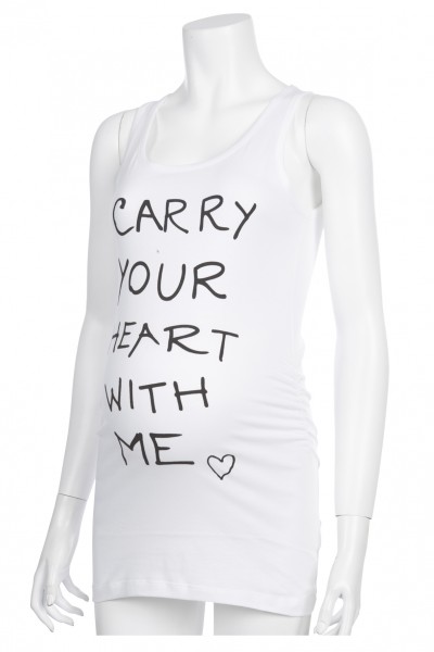 MAMA.LICIOUS Heart Jersey Tank Tank Top