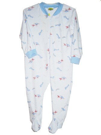 DIMO Baby Frottee Schlafanzug 1-teilig