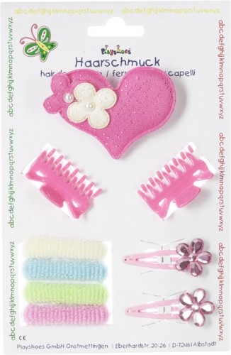 PLAYSHOES Haar Schmuck Set pink 797905