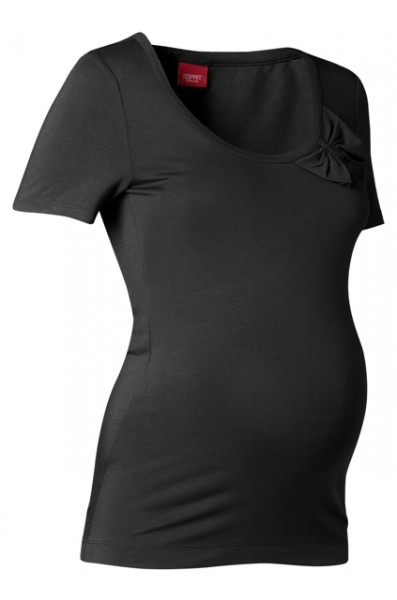 ESPRIT MATERNITY Baumwoll-Top schwarz