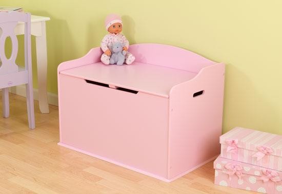 KIDKRAFT Spielzeugtruhe Austin – Rosa 14957