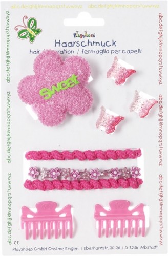 PLAYSHOES Haar Schmuck Set pink 797908